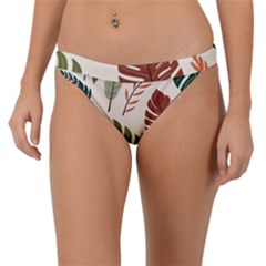 Leaves Autumn Band Bikini Bottoms by Salmanaz77