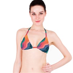 Art Abstract Pattern Classic Bikini Top by Salmanaz77