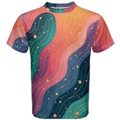 Art Abstract Pattern Men s Cotton T-shirt by Salmanaz77