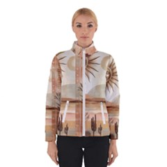 Abstract Sun Boho Bohemian Design Women s Bomber Jacket by Salmanaz77