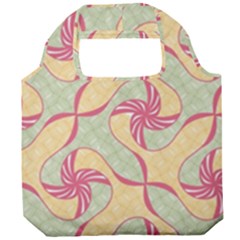 Abstract Pattern Design Scrapbooking Foldable Grocery Recycle Bag by Paksenen