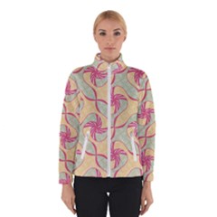 Abstract Pattern Design Scrapbooking Women s Bomber Jacket by Paksenen