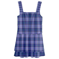 Purple Plaid Tartan 1 Kids  Layered Skirt Swimsuit by dressshop