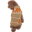 Winter Wonderland Seamless Pattern: Christmas Trees & Snowflakes on Dark Background Dog Sweater View2
