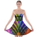 Abstract Colors - , Abstract Colors Strapless Bra Top Dress View1