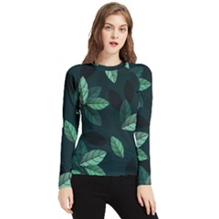 Foliage Women s Long Sleeve Rash Guard by HermanTelo