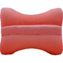 Pink Lace To Scarlet Red Linear Gradient Velour Seat Head Rest Cushion View2