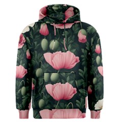 Poppy Flower Plant Petals Bloom Men s Core Hoodie by Grandong