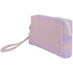 Pale Violet To Pale Pink Bilinear Gradient Wristlet Pouch Bag (small) by GradientsOmbre