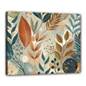 Leaves Pattern Flora Canvas 20  x 16  (Stretched) View1