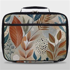 Leaves Pattern Flora Full Print Lunch Bag by Sabxi