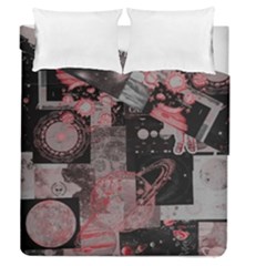 Aesthetic , Aesthetic, Dark Duvet Cover Double Side (queen Size) by kyorashop23
