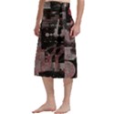 Aesthetic , Aesthetic, Dark Traditional Men s Hawaiian Lavalava Ie Faitaga Wrap Skirt View2