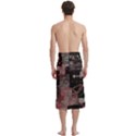 Aesthetic , Aesthetic, Dark Traditional Men s Hawaiian Lavalava Ie Faitaga Wrap Skirt View4