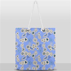 Abstract Pattern Full Print Rope Handle Tote (large) by Sabxi