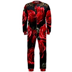 Red Roses Onepiece Jumpsuit (men) by Sabxi