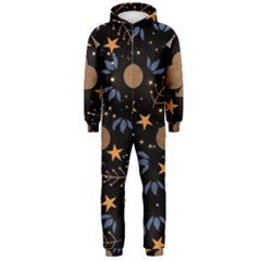 Seamless Pattern Repeat Repetition Hooded Jumpsuit (men) by Sabxi