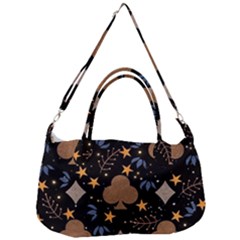 Seamless Pattern Repeat Repetition Removable Strap Handbag by Sabxi