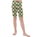 Retro 1880s Flowers Pattern 15 Kids  Mid Length Swim Shorts View1