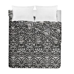 Gothic Leaf Pattern 2 Duvet Cover Double Side (full/ Double Size) by violetheavensky
