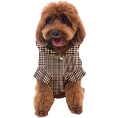 Retro 60s 50s Plaid Pattern 3 Dog Coat by violetheavensky