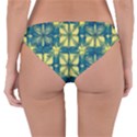 Royal Fractal Pattern 2 Reversible Hipster Bikini Bottoms View4