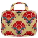 Retro 40s 50s Mexico Flowers Pattern 4 Travel Toiletry Bag With Hanging Hook View2