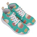 Retro 40s 50s Cupcake Pattern 3 Women s Lightweight High Top Sneakers View3