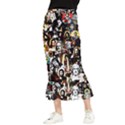 Jesus Christ Modern Halftone pattern Maxi Fishtail Chiffon Skirt View1