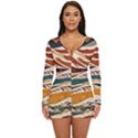 Tribal Collection 5 Long Sleeve Boyleg Swimsuit View1