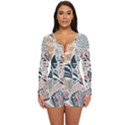 Tribal Collection 8 Long Sleeve Boyleg Swimsuit View1