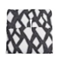 Black White Snake Pattern Foldable Shopping Bag View3