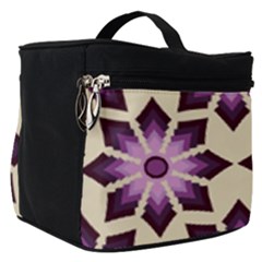 Pattern Design Star Snowflake Make Up Travel Bag (small) by Sabxi