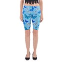 Butterflies Insect Pattern Nature Yoga Cropped Leggings View1