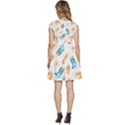 Bluey, Bluey merch, Bluey pattern, Bluey Bluey, bingo, Bluey design, bluey dog Cap Sleeve High Waist Dress View4