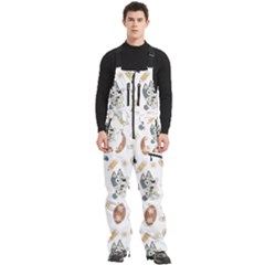 Bluey, Bluey Merch, Bluey Pattern, Bluey Bluey, Bingo, Bluey Design, Bluey Dog Men s Front Zip Ski And Snowboard Bib Pants by avitendut