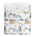 Bluey, Bluey merch, Bluey pattern, Bluey Bluey, bingo, Bluey design, bluey dog Duvet Cover Double Side (Full/ Double Size) View2