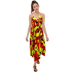 Rby 127 Halter Tie Back Dress  by ArtworkByPatrick