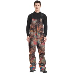 Abstraction 22 Men s Front Zip Ski And Snowboard Bib Pants by bestdesignintheworld