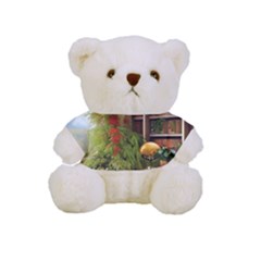 Room Interior Library Books Bookshelves Reading Literature Study Fiction Old Manor Book Nook Reading Full Print Cuddly Teddy Bear by Posterlux