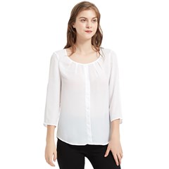 Chiffon Quarter Sleeve Blouse Icon