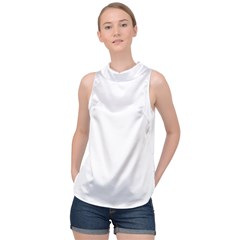 High Neck Satin Top Icon