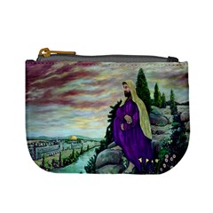 Jesus Overlooking Jerusalem By Ave Hurley  Coin Change Purse by ArtRave2