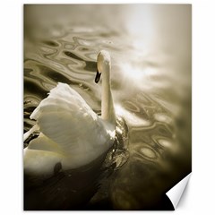 Swan 11  X 14  Unframed Canvas Print by artposters