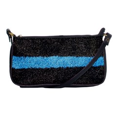 Black Blue Lawn Evening Bag by hlehnerer