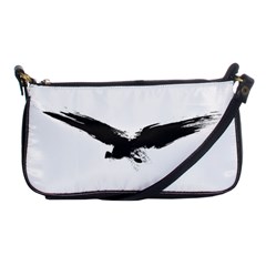 Grunge Bird Evening Bag by magann