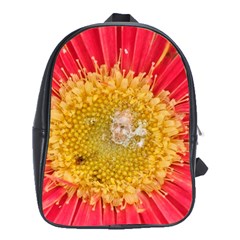 A Red Flower School Bag (xl) by natureinmalaysia