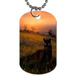 Evening Rest Dog Tag (One Sided) Front