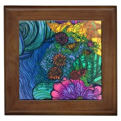 Beauty Blended Framed Ceramic Tile by JacklyneMae