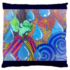 Rain Large Cushion Case (one Side) by JacklyneMae